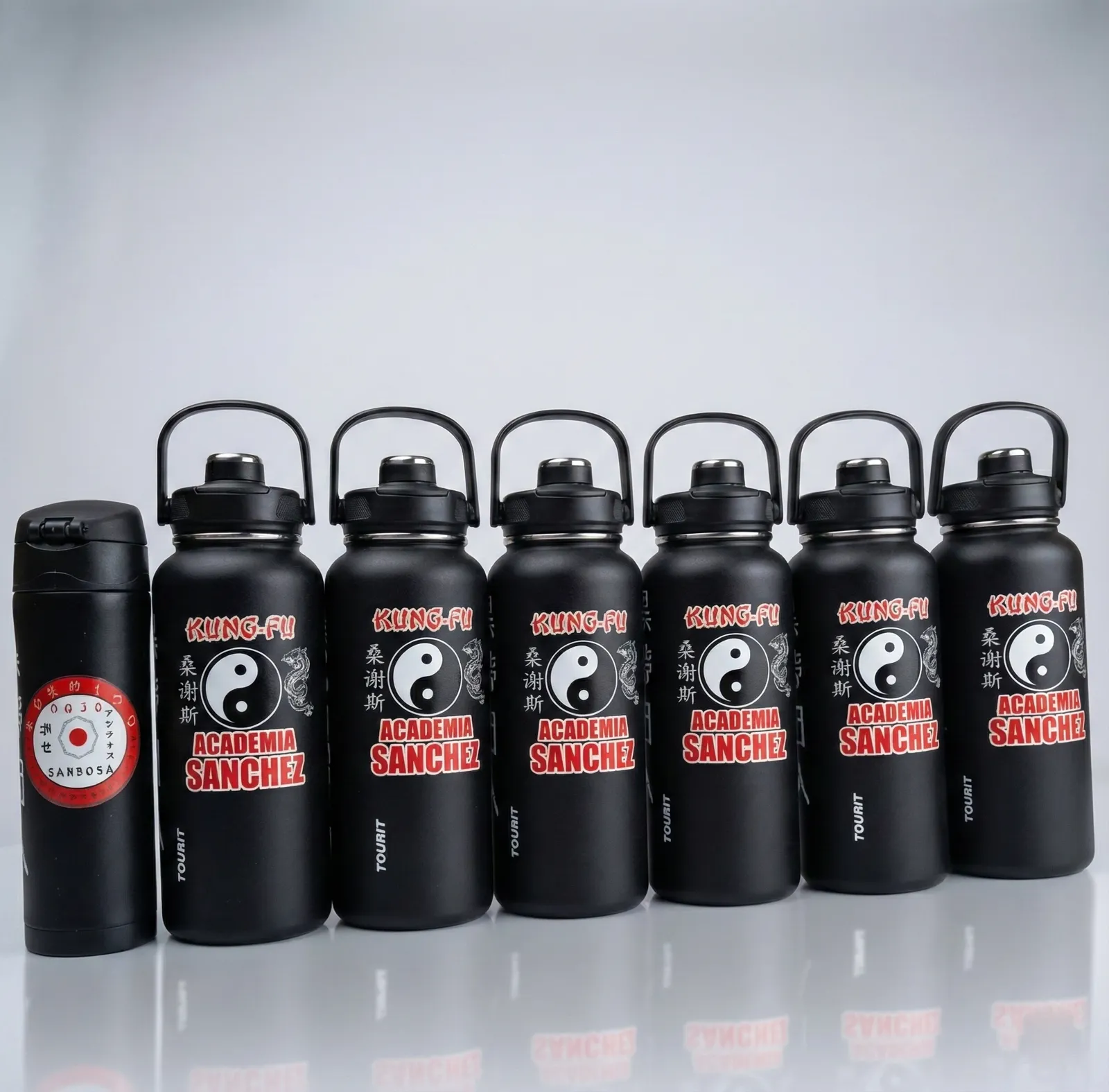 Termos personalizados para academia de kung fu